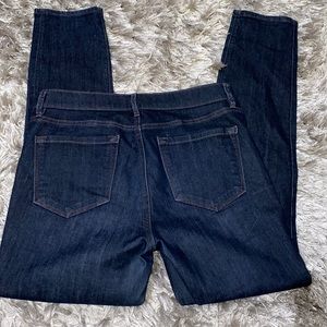 Size 8 Loft Modern Skinny Dark Wash Jeans Like New